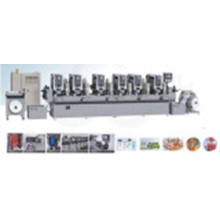 Máquina de impressão de impressão de alta velocidade intermitente totalmente automática sobre impressão